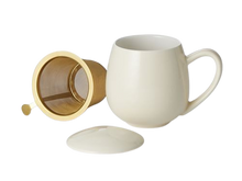 Laden Sie das Bild in den Galerie-Viewer, Kräuterteetasse &#39;Saara&#39;, 3tlg. Set
