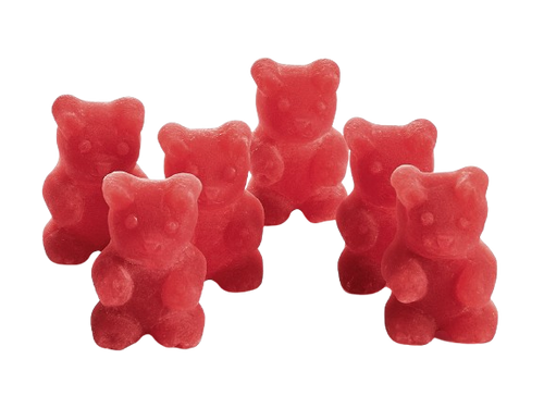 Produktbild von Tee-Bären mit Himbeere Vanille Geschmack